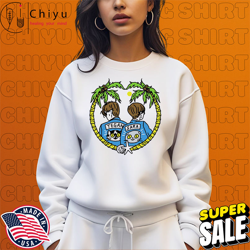 Tegan and Sara band logo shirt Tegan and Sara band logo shirt