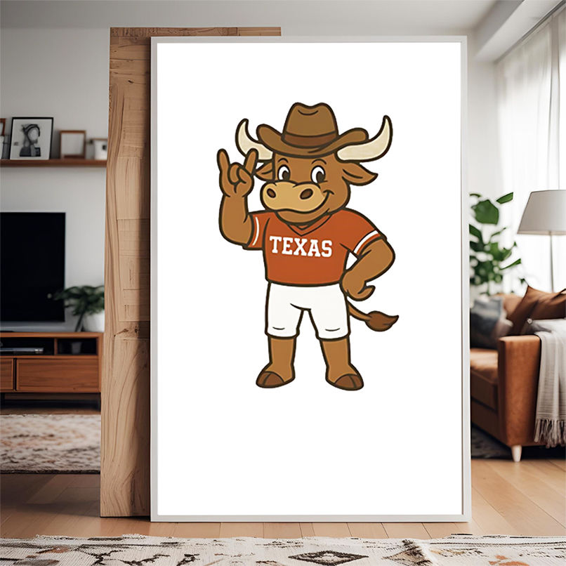Texas Longhorns Bevo mascot cartoon shirt Texas Longhorns Bevo mascot cartoon shirt
