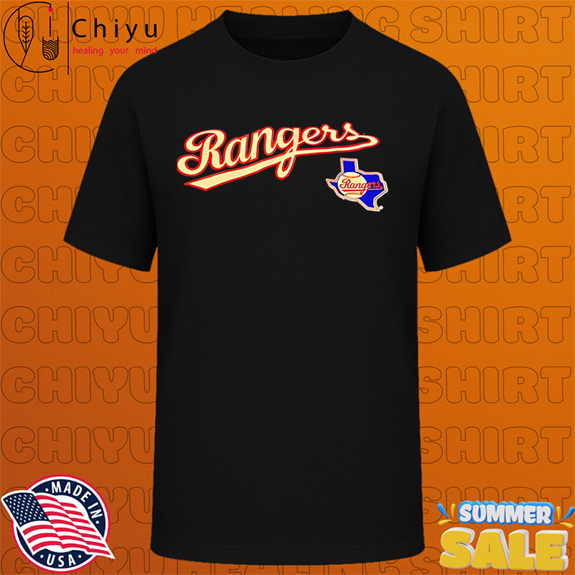 Texas Rangers Christmas map shirt