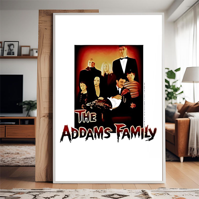 The Addams Family Gothic Fun Family Portrait shirt The Addams Family Gothic Fun Family Portrait shirt