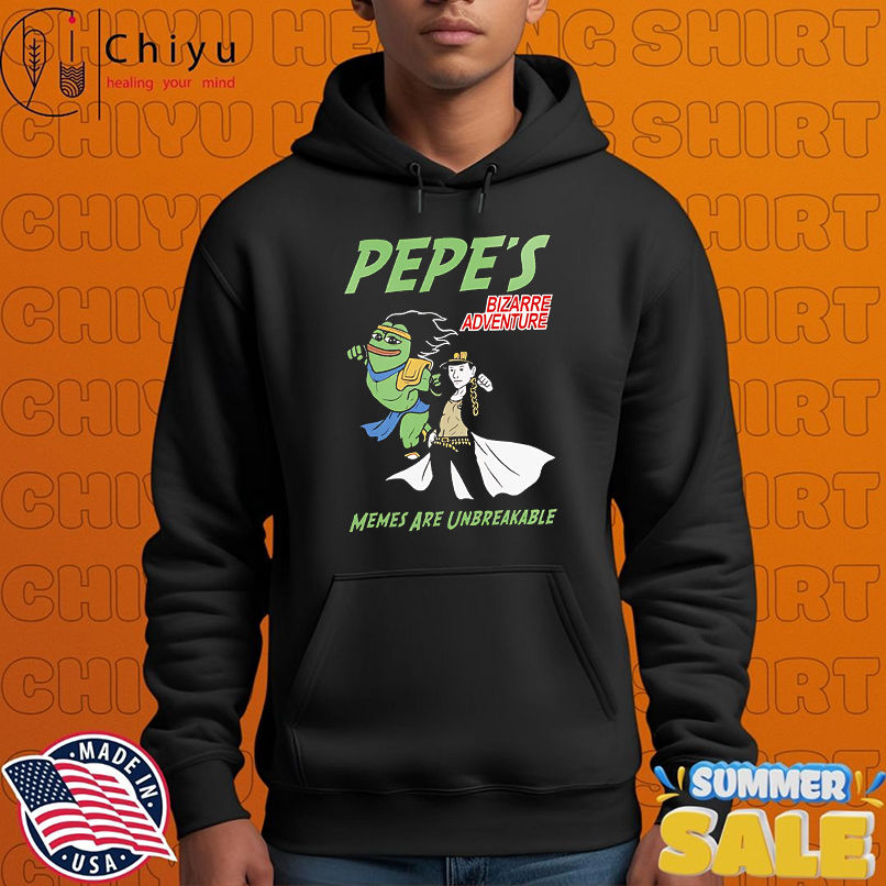 The Bizarre Adventures of Pepe shirt The Bizarre Adventures of Pepe shirt
