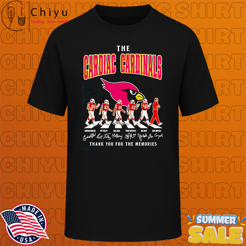 The Cardiac Cardinals Abbey Road thank you for the memories shirt