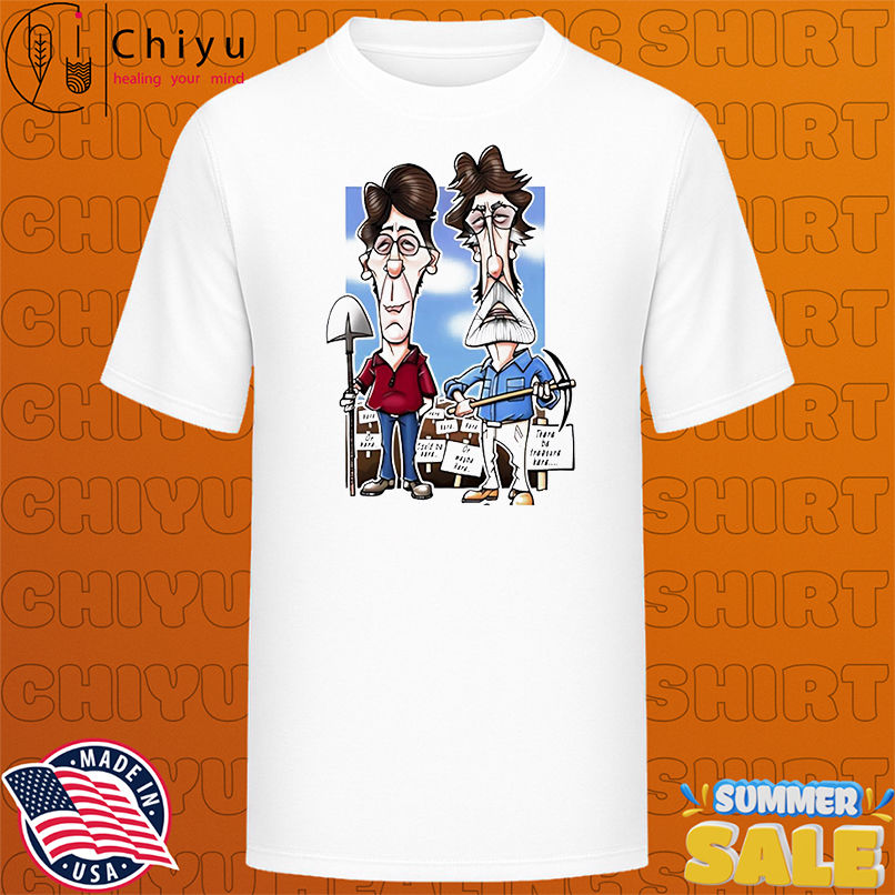 The Curse of Oak Island Marty and Rick Lagina cartoon shirt