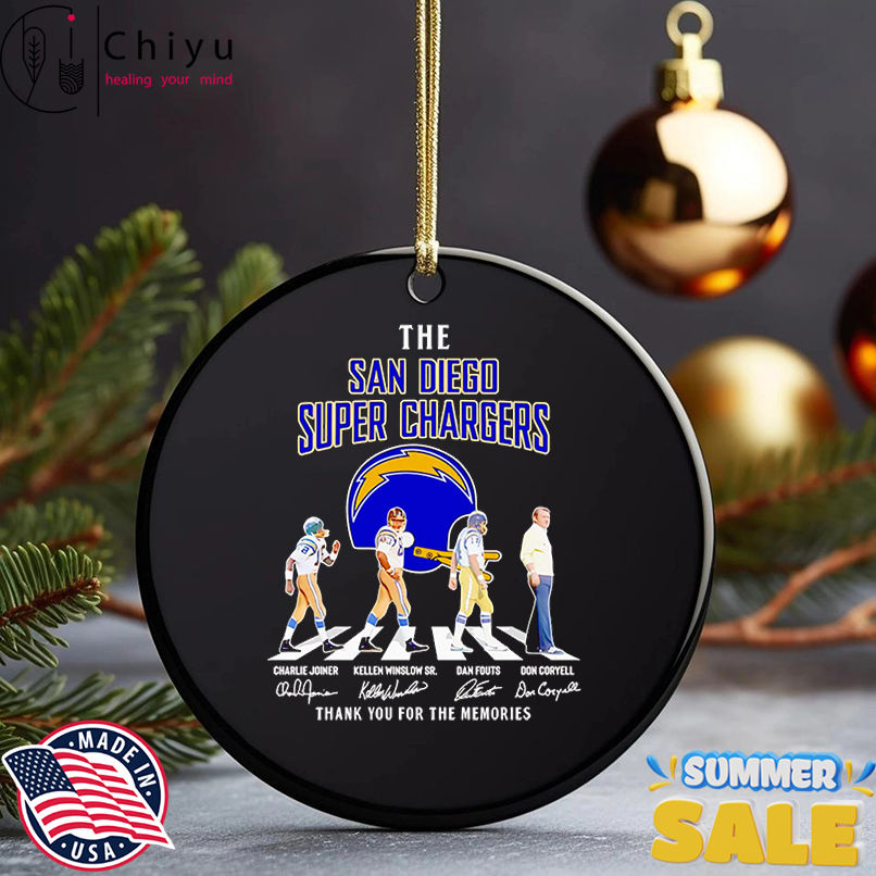 The San Diego Super Chargers Abbey Road thank you for the memories shirt