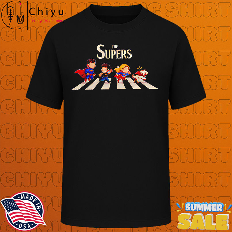 The Supers Superman Superboy Supergirl Krypto the Superdog shirt