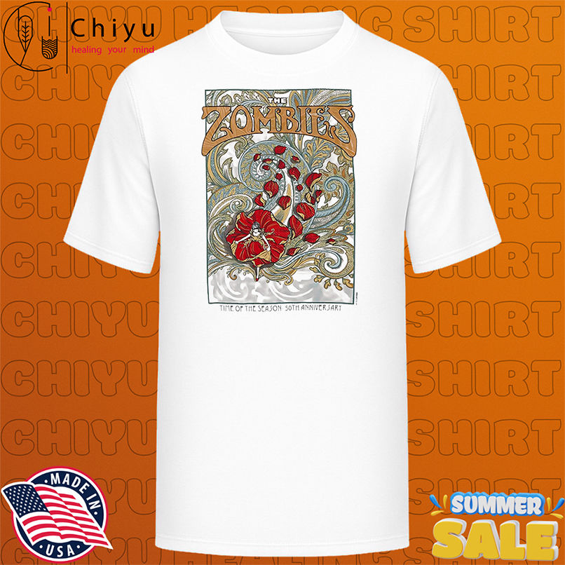 The Zombies Time of The Season anniversary shirt