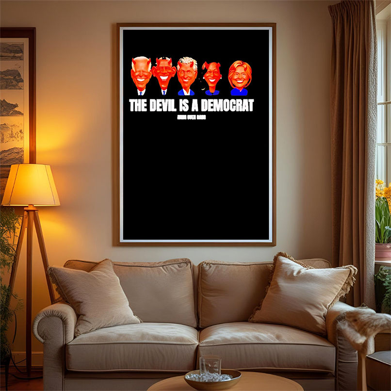 The devil is a democrat presidents hang over gang shirt The devil is a democrat presidents hang over gang shirt