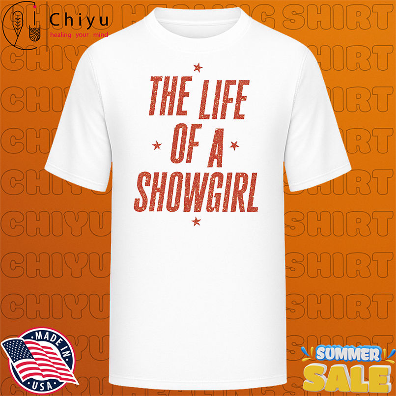 The life of a showgirl rhinestone shirt