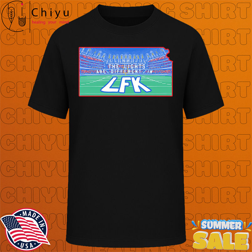 The lights are different in LFK shirt