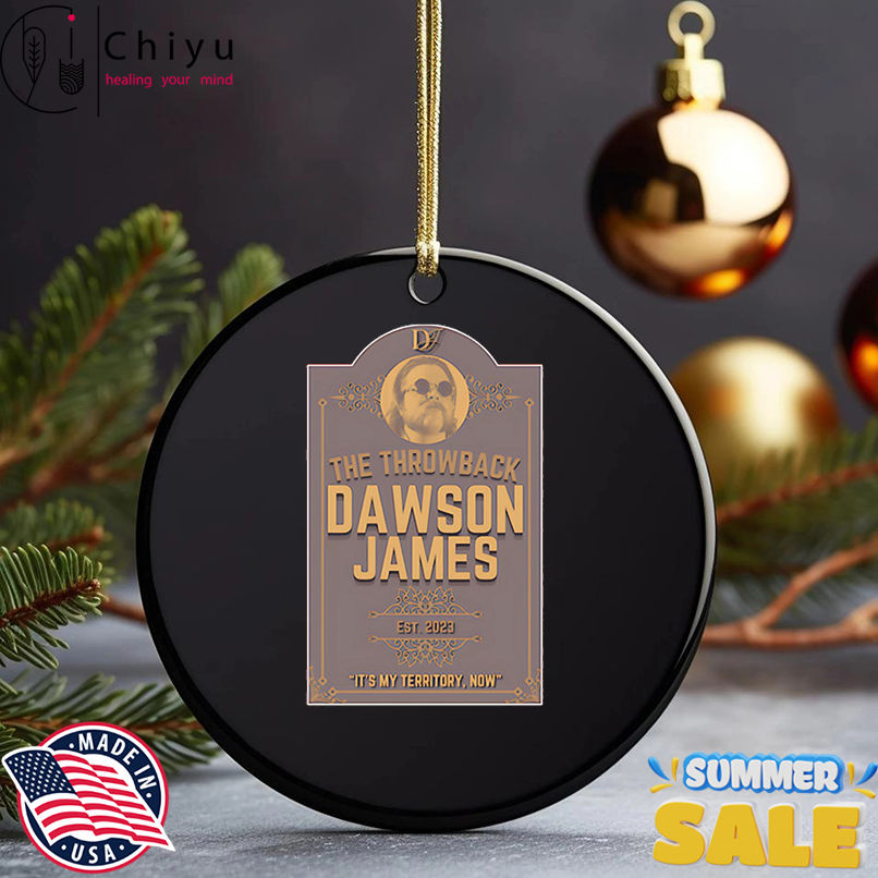 The throwback Dawson James shirt