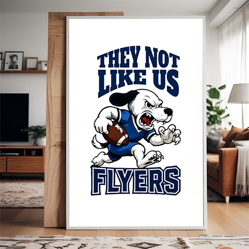 They Not Like Us Flyers Mascot shirt They Not Like Us Flyers Mascot shirt