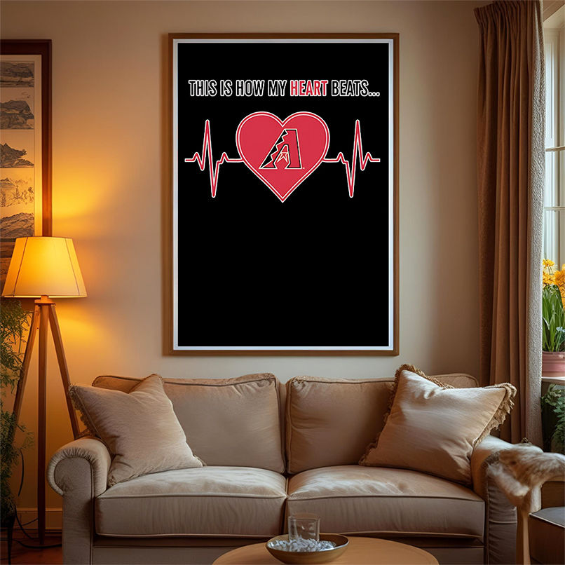 This is How My Heart Beats Arizona Diamondbacks shirt This is How My Heart Beats Arizona Diamondbacks shirt
