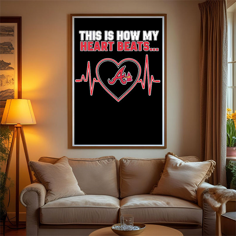 This is How My Heart Beats Atlanta Braves shirt This is How My Heart Beats Atlanta Braves shirt