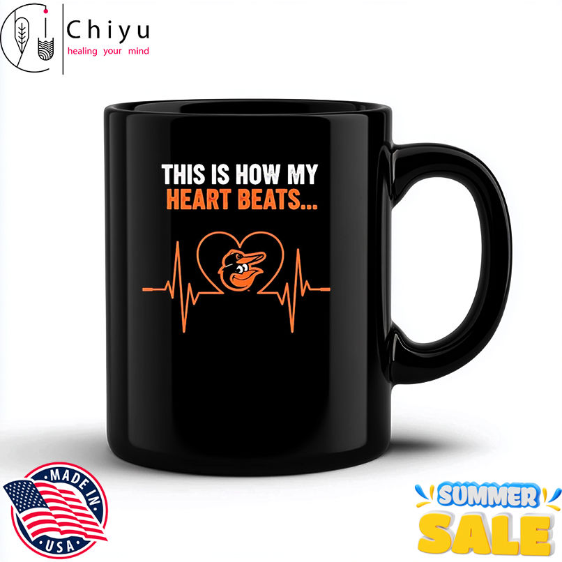 This is How My Heart Beats Baltimore Orioles shirt