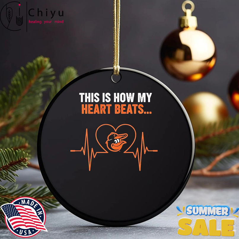 This is How My Heart Beats Baltimore Orioles shirt
