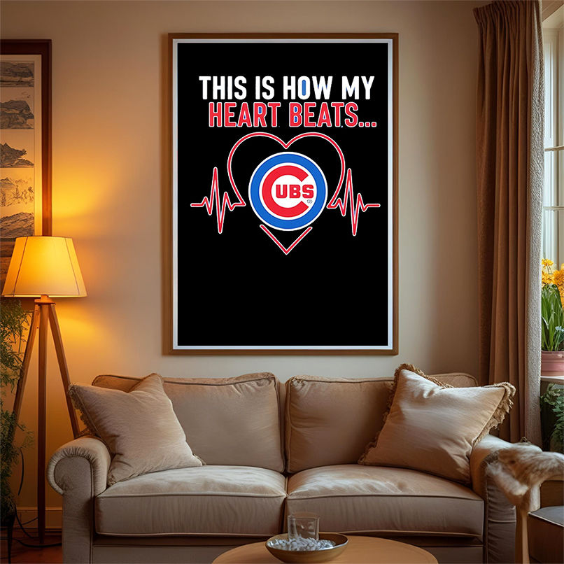 This is How My Heart Beats Chicago Cubs shirt This is How My Heart Beats Chicago Cubs shirt