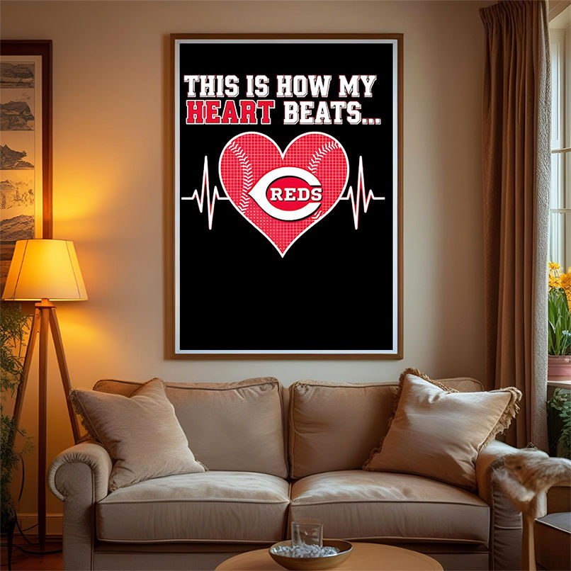This is How My Heart Beats Cincinnati Reds shirt This is How My Heart Beats Cincinnati Reds shirt