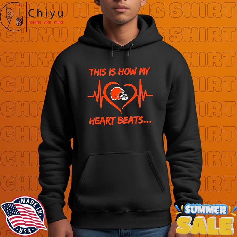 This is How My Heart Beats Cleveland Browns shirt This is How My Heart Beats Cleveland Browns shirt