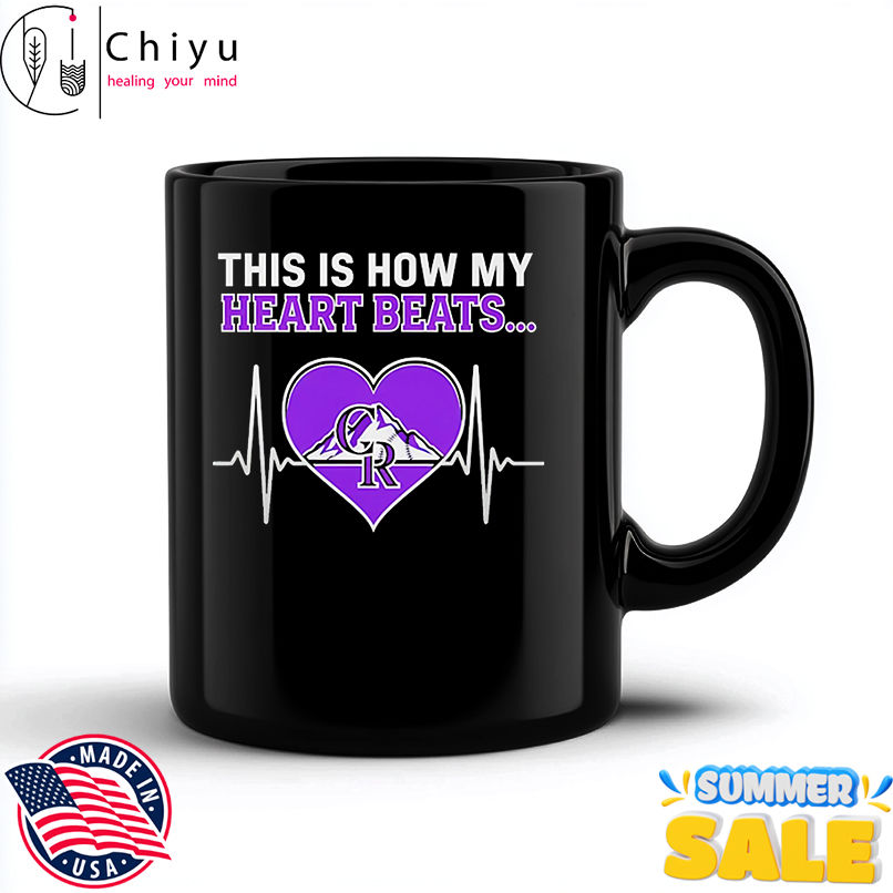 This is How My Heart Beats Colorado Rockies shirt
