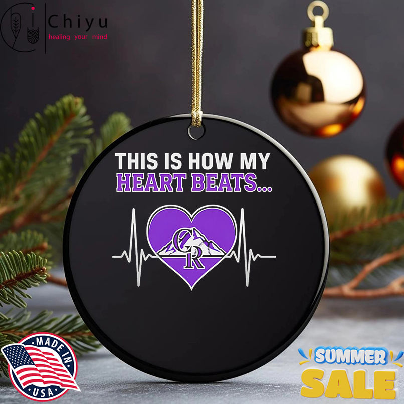 This is How My Heart Beats Colorado Rockies shirt