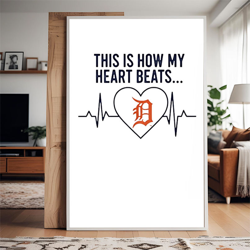 This is How My Heart Beats Detroit Tigers shirt This is How My Heart Beats Detroit Tigers shirt