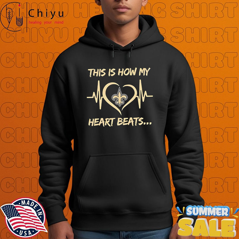 This is How My Heart Beats New Orleans Saints shirt This is How My Heart Beats New Orleans Saints shirt
