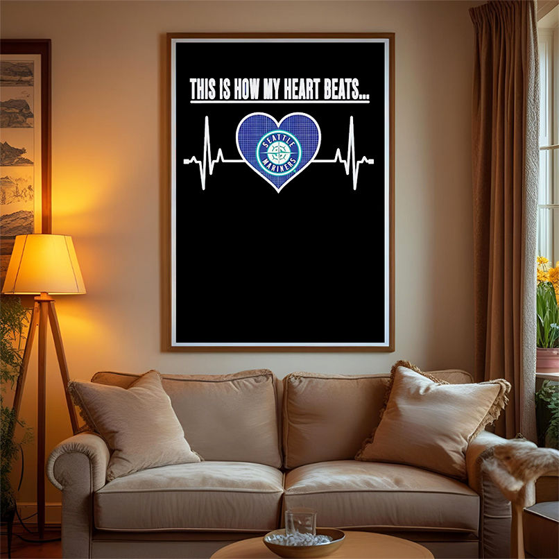 This is How My Heart Beats Seattle Mariners shirt This is How My Heart Beats Seattle Mariners shirt