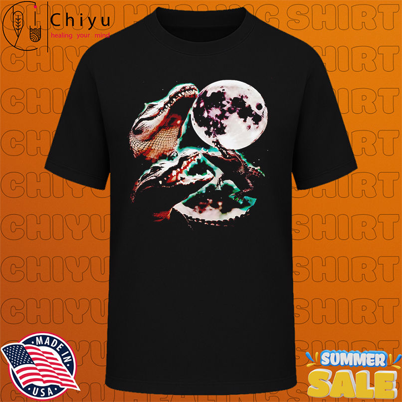 Three Alligator Moon graphic shirt