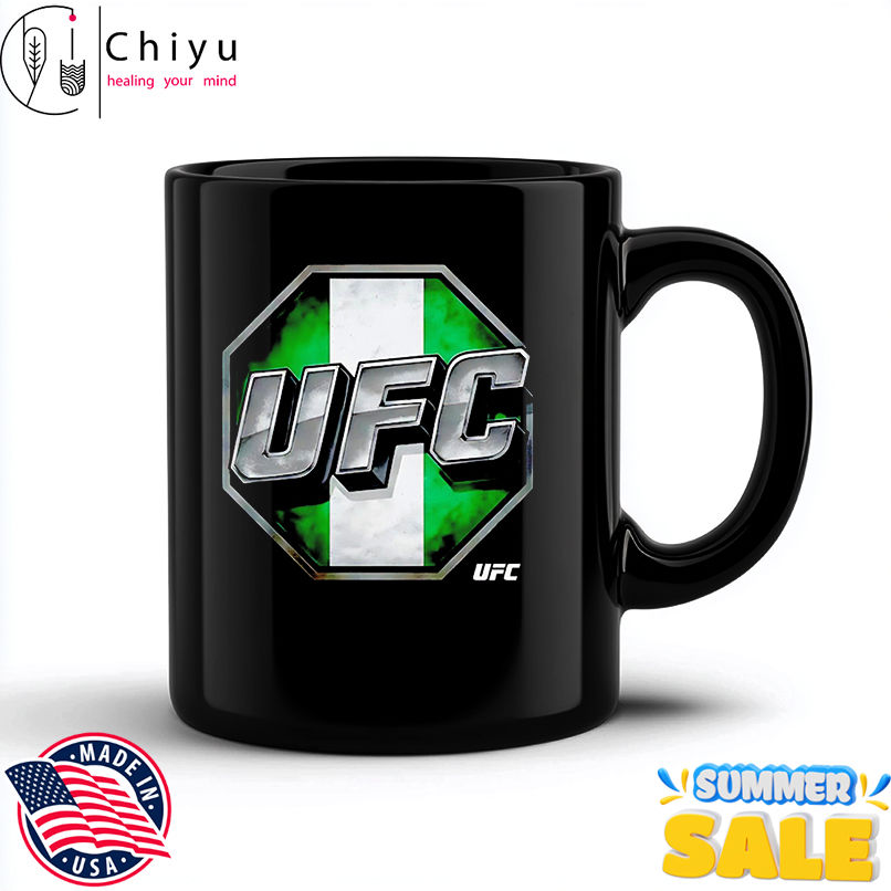 UFC 3D Bold Nigeria Flag shirt