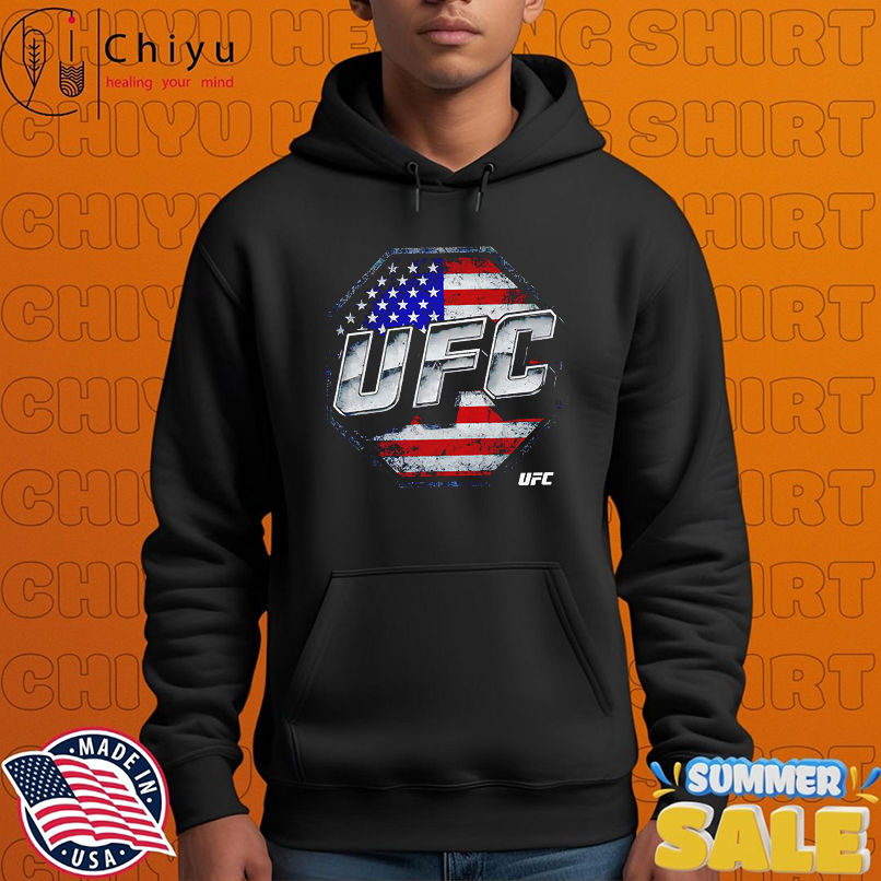 UFC 3D Bold USA Flag retro shirt UFC 3D Bold USA Flag retro shirt