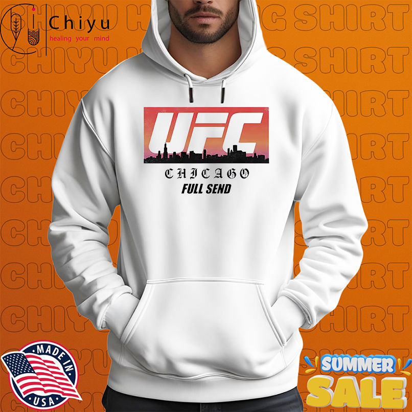 Ufc chicago skyline white shirt Ufc chicago skyline white shirt