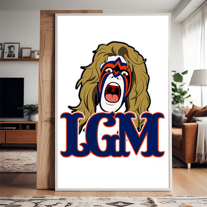 Ultimate Warrior LGM New York Mets scream shirt Ultimate Warrior LGM New York Mets scream shirt