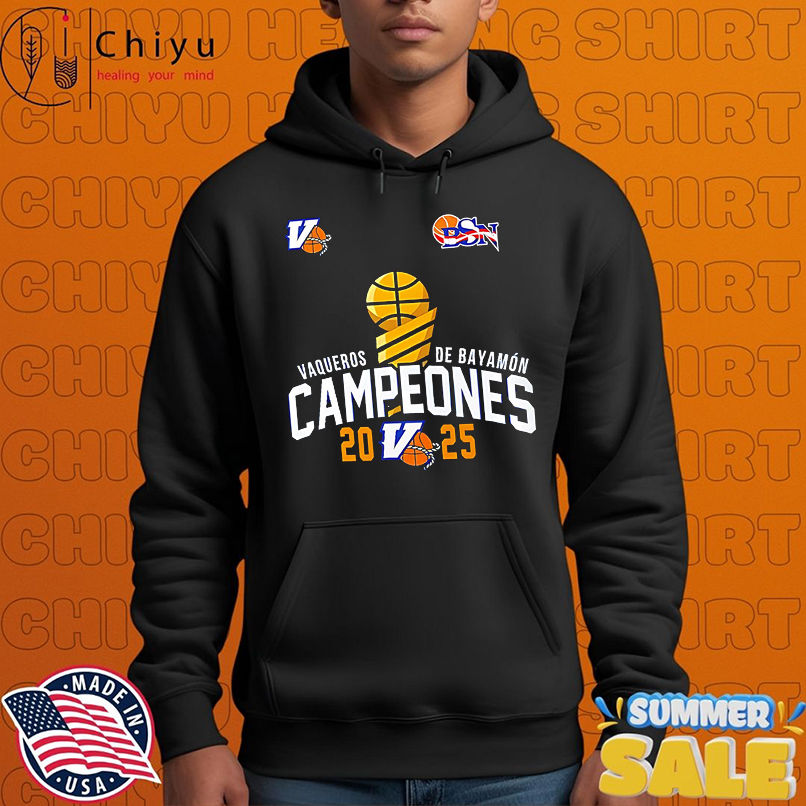 Vaqueros de Bayamon Champions Baloncesto Superior Nacional 2025 shirt Vaqueros de Bayamon Champions Baloncesto Superior Nacional 2025 shirt