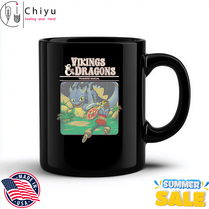 Vikings and dragons trainers manual shirt