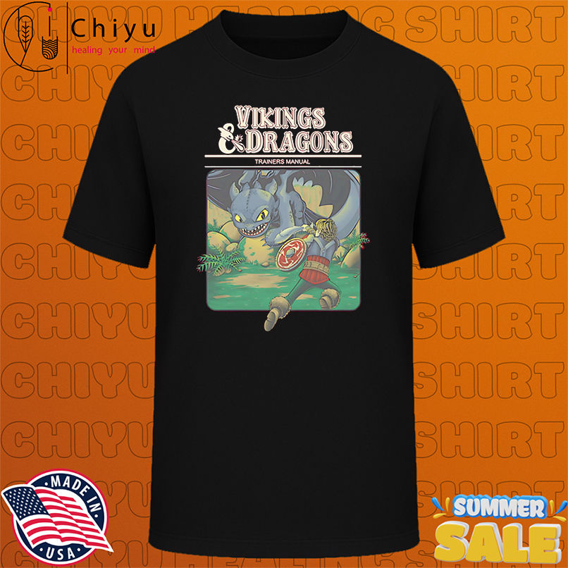 Vikings and dragons trainers manual shirt