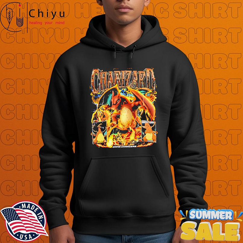 Vintage Pokemon charizard game changers shirt Vintage Pokemon charizard game changers shirt