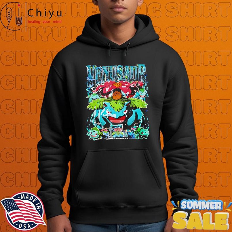 Vintage Pokemon venusaur game changers shirt Vintage Pokemon venusaur game changers shirt