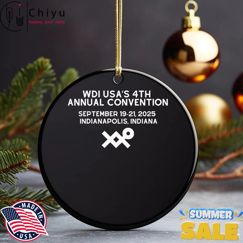 WDI USA's 4th annual convention September 2025 shirt