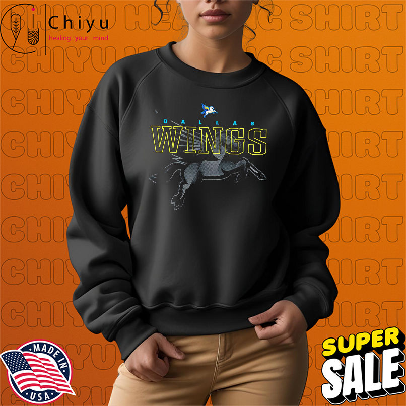 WNBA Official Dallas Wings Black In Black Horse shirt WNBA Official Dallas Wings Black In Black Horse shirt