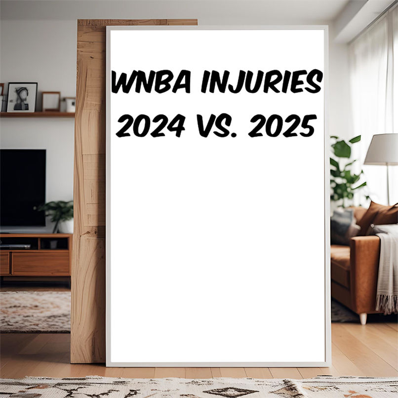 WNBA injuries 2024 vs 2025 shirt WNBA injuries 2024 vs 2025 shirt