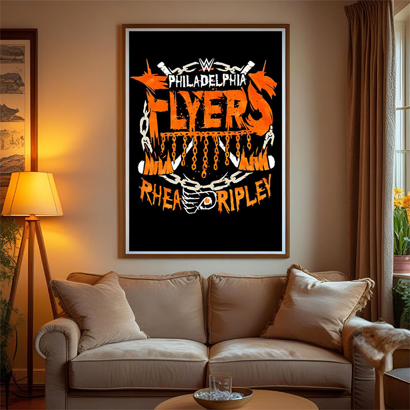 WWE Philadelphia Flyers Rhea Ripley shirt WWE Philadelphia Flyers Rhea Ripley shirt