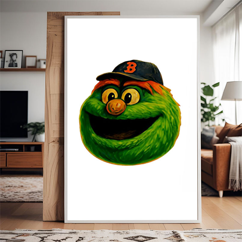 Wally The Green Monster Boston Red Sox Dyed Heavyweight Wally The Green Monster Boston Red Sox Dyed Heavyweight