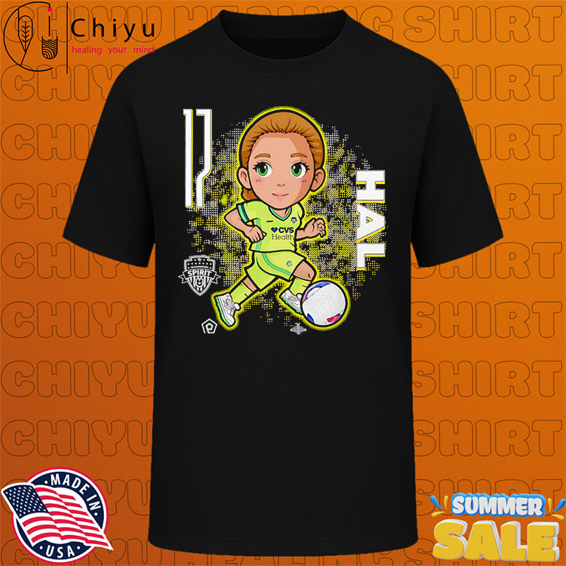 Washington Spirit Hal Hershfelt chibi cartoon shirt