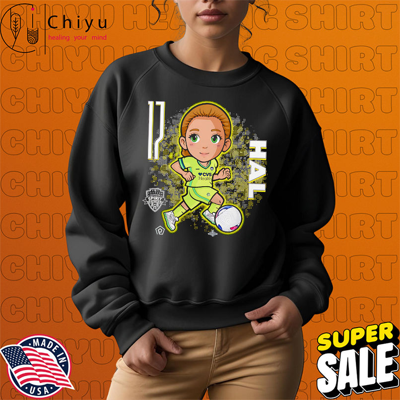 Washington Spirit Hal Hershfelt chibi cartoon shirt Washington Spirit Hal Hershfelt chibi cartoon shirt
