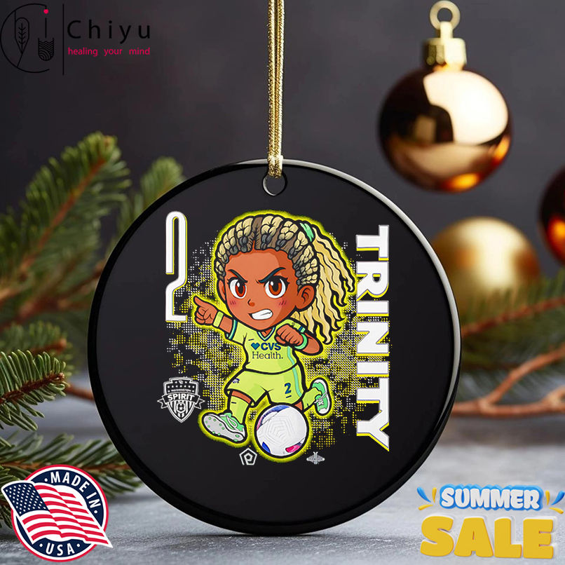 Washington Spirit Trinity Rodman chibi cartoon shirt