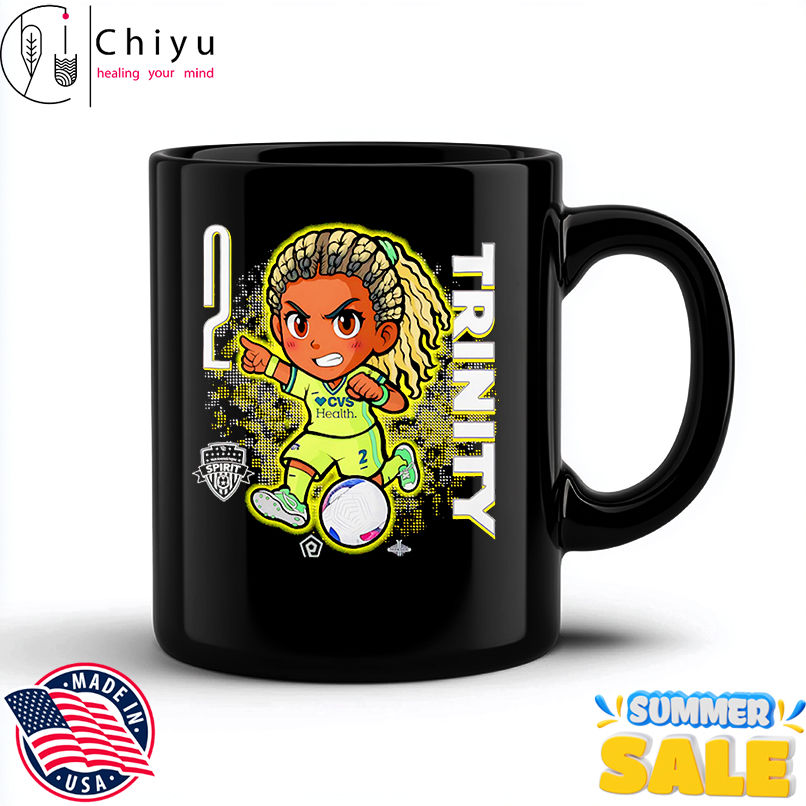 Washington Spirit Trinity Rodman chibi cartoon shirt