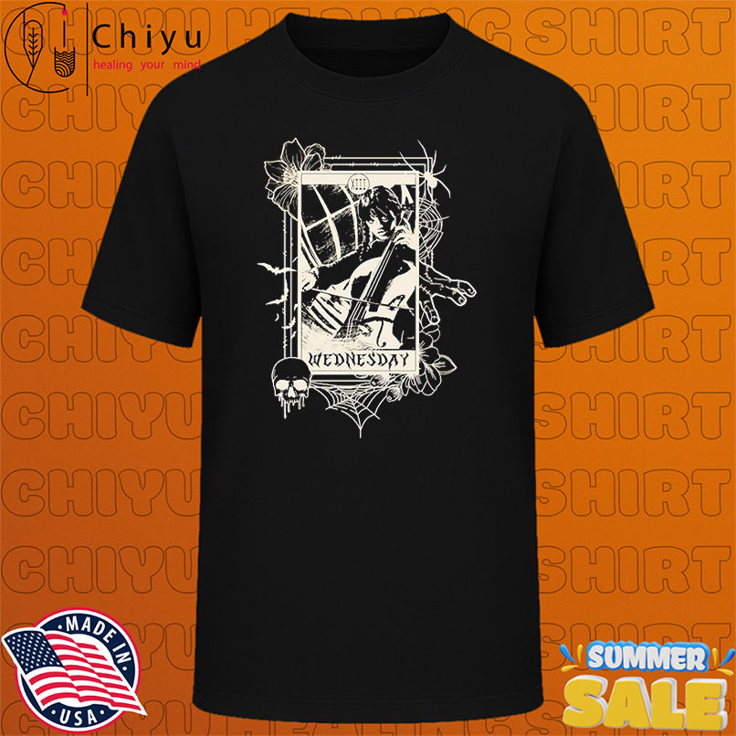 Wednesday Tarot playing violin shirt