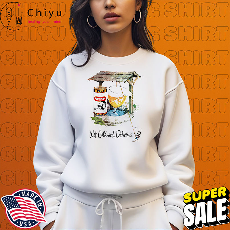 Wet cold and delicious National Bohemian shirt