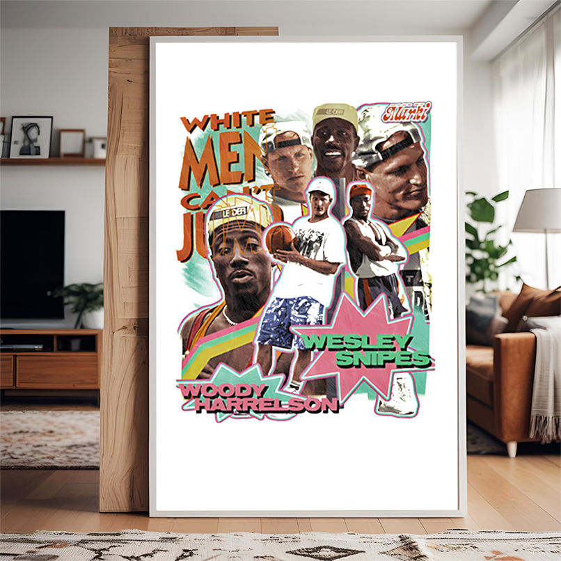 White Men Cant Jump Woody Harrelson and Wesley Snipes shirt White Men Cant Jump Woody Harrelson and Wesley Snipes shirt