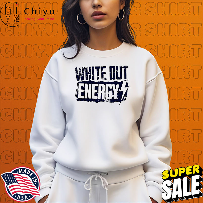 White Out Energy Thunder shirt White Out Energy Thunder shirt